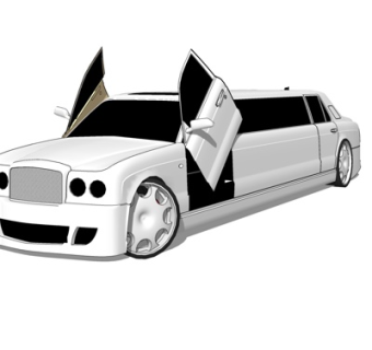 现代汽车su模型