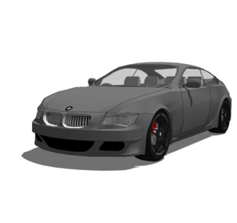 现代汽车su模型