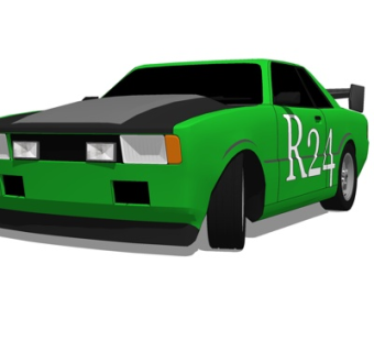 现代汽车su模型