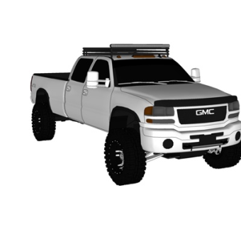 现代汽车su模型