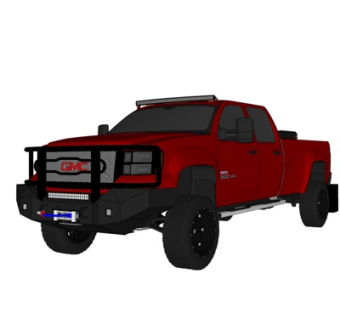 现代汽车su模型