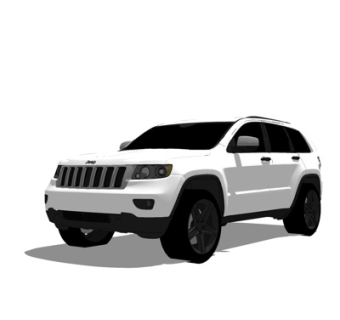 现代汽车su模型