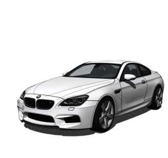 现代汽车su模型