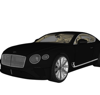 现代汽车su模型