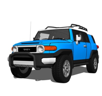 现代汽车su模型