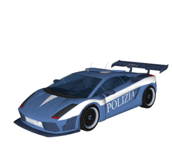 现代跑车su模型