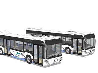 现代<em>公交车</em>su模型