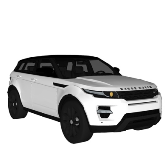 现代汽车su模型