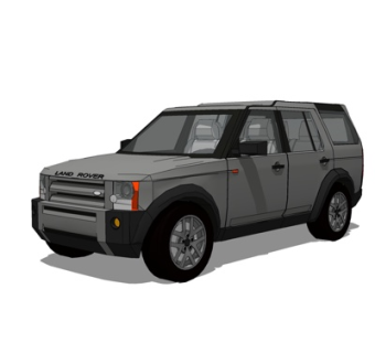 现代汽车su模型