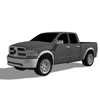 现代汽车su模型