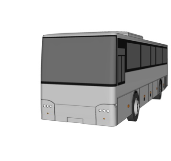现代巴士su模型