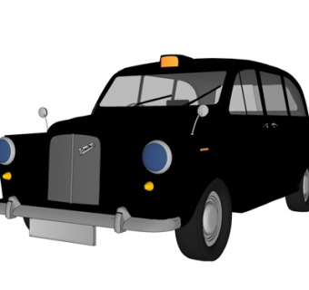 现代汽车su模型