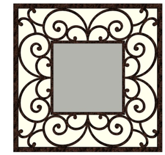 欧式窗格雕花su模型