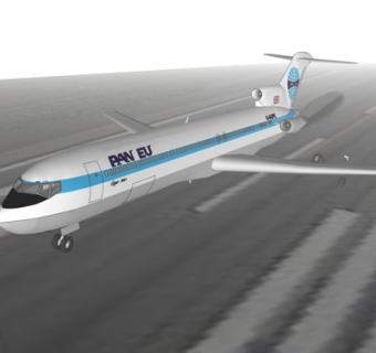 现代飞机su模型