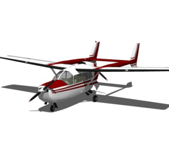 现代直升机su模型