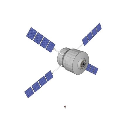 现代卫星su模型