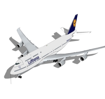 现代大型客机su模型