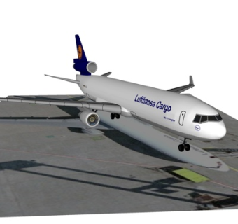 现代大型客机su模型