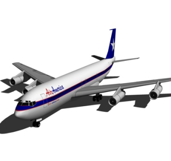 现代大型客机su模型