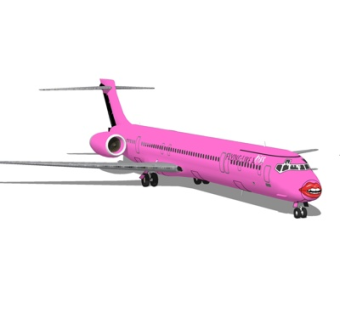 现代大型客机su模型