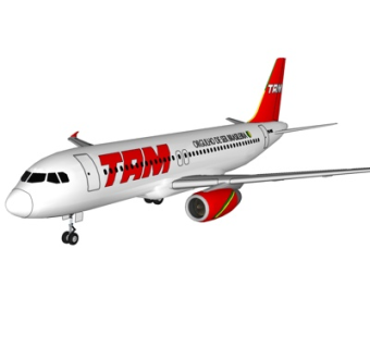 现代大型客机su模型