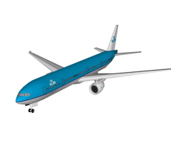 现代大型客机su模型