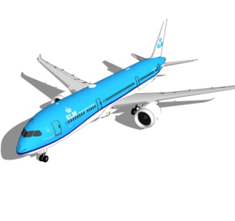 现代大型客机su模型