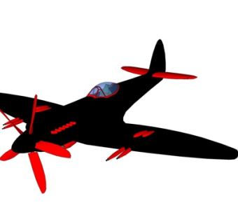 现代小型飞机su模型