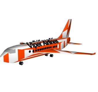 现代小型客机su模型