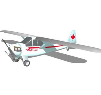 现代小型飞机su模型