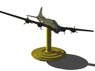 现代战斗机模型su模型