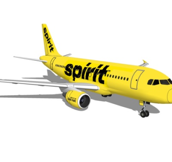 现代大型客机su模型