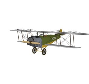 现代小型飞机su模型