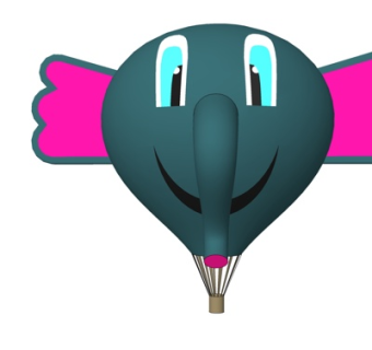 现代热气球su模型