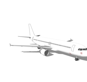 现代大型客机su模型