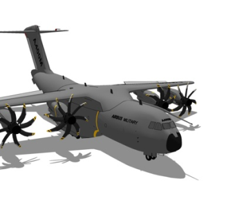 现代大型运输机su模型