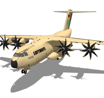 现代大型运输机su模型