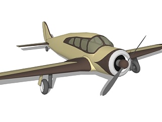 现代小型<em>飞机</em>su模型