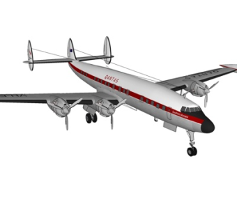 现代小型客机su模型