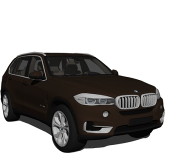 现代家用轿车su模型