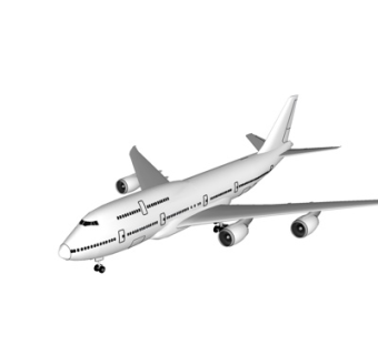 现代大型客机su模型