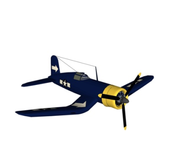 现代小型飞机su模型