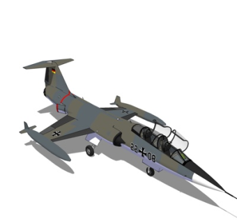 现代军用战斗机su模型