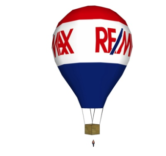 现代热气球su模型