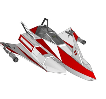 现代军用战斗机su模型