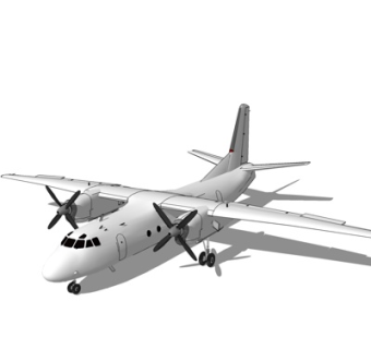 现代大型运输机su模型