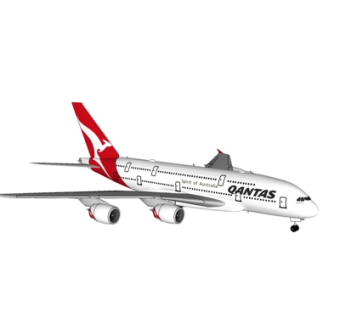 现代大型客机su模型