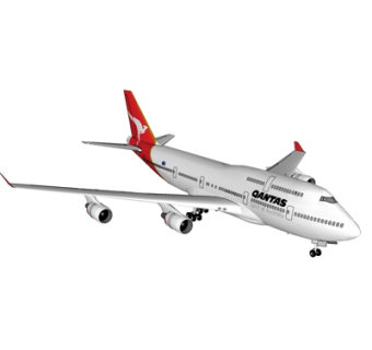 现代大型客机su模型