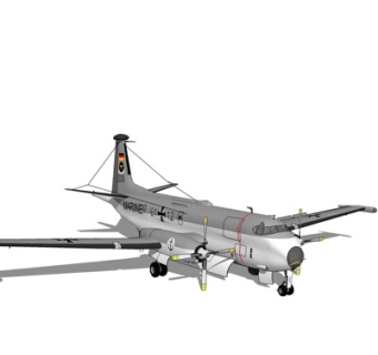 现代大型运输机su模型