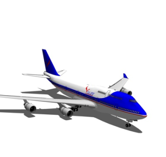 现代大型客机su模型